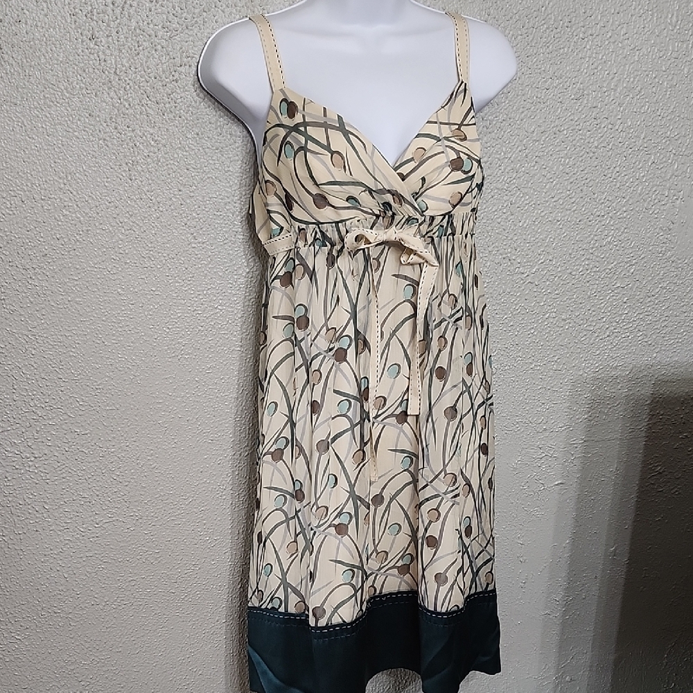 BCBGMaxAzria Abstract Patterned Dress